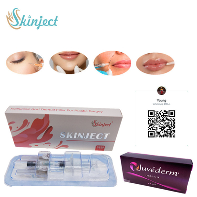 Skinjectの注射可能な深いHyaluronic酸の皮膚2ml唇の注入口