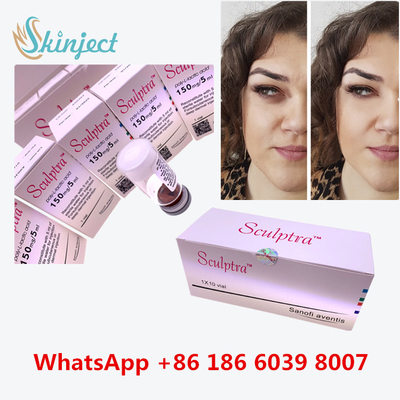 顔のコラーゲン多L乳酸PLLAの粉の注入