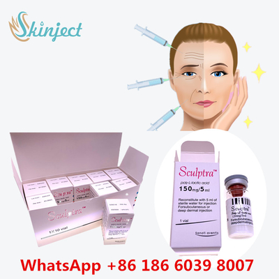 顔の持ち上がるの多L乳酸酸PLLAの注入150mg Ha