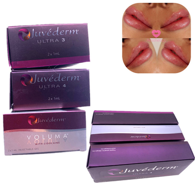 注入Haの注入口のJuvederm 2x1mlの唇の強化はしわを取除く