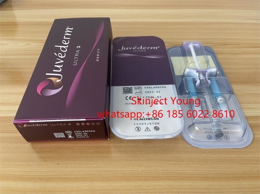 皮膚Juvederm Ultra3 2x1mlのHyaluronic酸の顔の注入口