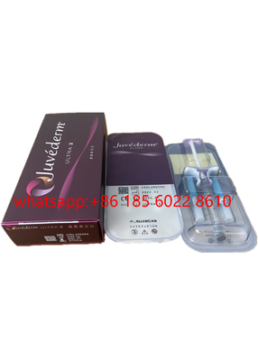 Juvedermは超3 2x1ml Hyaluronic酸の美顔術セクシーな唇のための皮膚注入口を並べる
