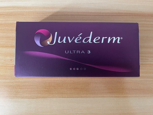 Juvedermは超3 2x1ml Hyaluronic酸の美顔術セクシーな唇のための皮膚注入口を並べる