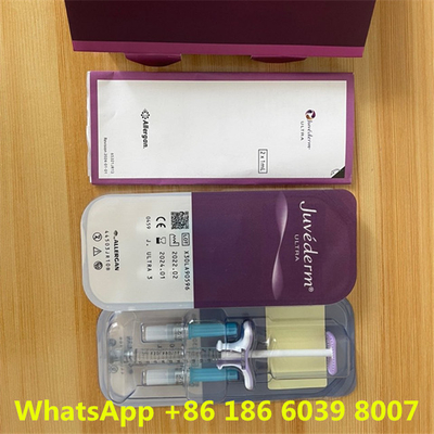 Juvderm 4つの注入口のHyaluronの水和物のVoluma 1mlの唇の頬のNasolabial折目の注入