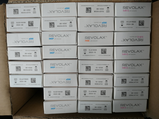 CE REVOLAX 細い線 深いしわ ヒアルロン酸 顔の容量のための皮膚填充剤