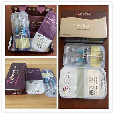 2x1ml JuvedermのHyaluronic酸の注入口の唇の反タマキビガイの顔の注入