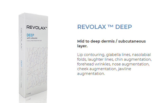 RevolaxのHyaluronic酸の皮膚注入口は唇の増加にしわを寄せる