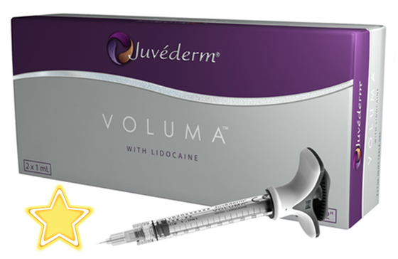 唇は満ちる女性のHyaluronic酸の皮膚注入口Juvederm超3の皮を剥ぐ