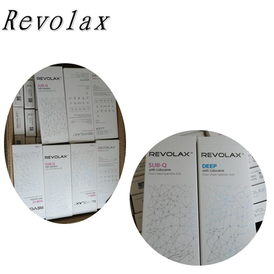 韓国1.1ml Revolaxの顔の容積のための十字によってつながれる皮膚注入口の注入