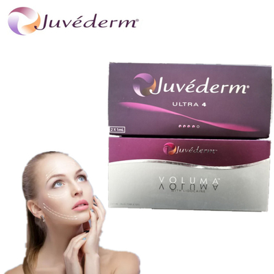 頬骨の唇の拡大のためのJuvedermの十字によってつながれる皮膚注入口