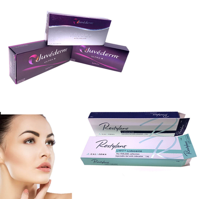 2つのMl Juvedermの十字はHyaluronic酸の注入口を超3超4 Volumaつないだ