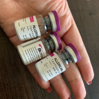 高い純度のボツリヌス菌の毒素はAllergan  Botulaxのための100unitsを粉にする