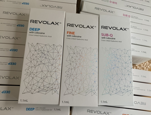 1.1ml RevolaxのHyaluronic酸の化粧品の適用のための皮膚注入口の注入