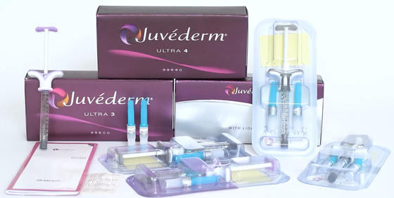 ISO JuvedermのHyaluronic酸の顔の皮膚注入口注射可能な2x1ml