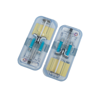 Juvederm VolumaのHyaluronic酸の皮膚注入口2x1mlの輪郭を描いている頬骨Chin