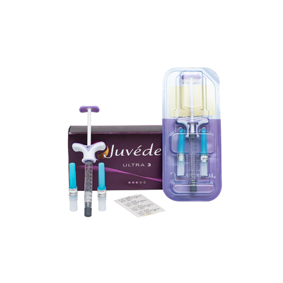 Ultra3唇の詰物のための注射可能なHyaluronic酸のゲルのJuvedermの皮膚注入口