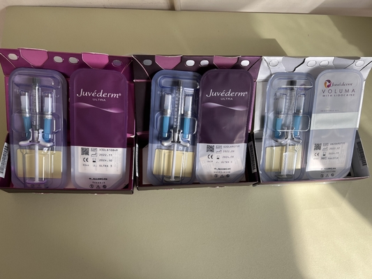 十字によってつながれるHyaluronic酸の注入口2pcs Syringes*1ml/Boxを取除くしわ