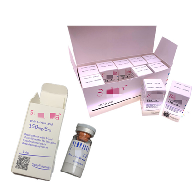 150mg/5ml PLLA インジェクション 顔のためのポリL乳酸 コラーゲン 3D PLLA