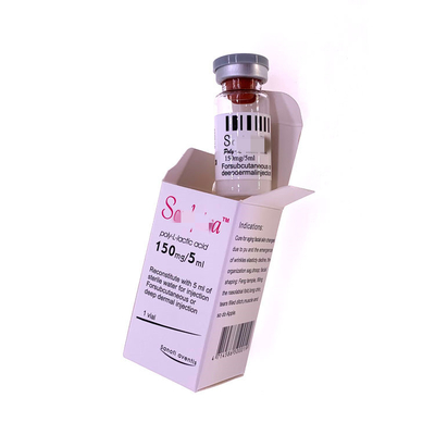 150mg/5ml PLLA インジェクション 顔のためのポリL乳酸 コラーゲン 3D PLLA