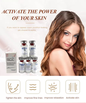 5ml ポリ L 乳酸 フィルラー 注射用 皮膚用 フィルラー 3D PLLA