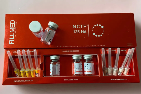 Nctf 135ha メソセラピー 注射性皮膚強化剤 年齢逆転 活性化剤 フィロルガ 抗老化 脱毛