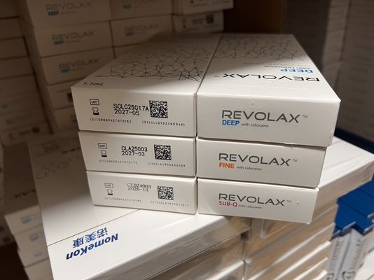 韓国 CE Revolax ディープリンクル ダーマルフィラー ヒアルロン酸注入 顔と首用