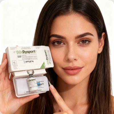 ボツリヌス毒素500U Dysport 顔のしわを軽減し、肌の滑らかさを回復させます