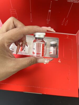 プロフェッショナル・グレードの配方で皮膚の水分補給と若返しを対象としたリジェウネーティングメソセラピーソリューションモデル3ml5