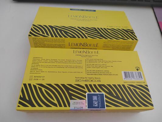 天然のレモンボトル 脂肪溶解溶液 リポリティス溶液