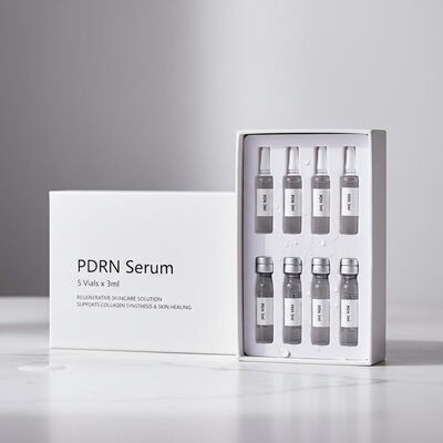 ホワイト PDRN 血清 3 Ml 5 ボックスの錠剤 コラーゲン合成と皮膚治癒を支援する再生性ケアソリューション