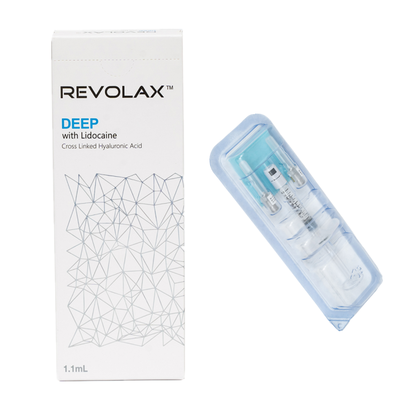 1.1ml Revolax Deep HAダーマルフィラー（深い顔のしわ用）唇にボリュームを追加