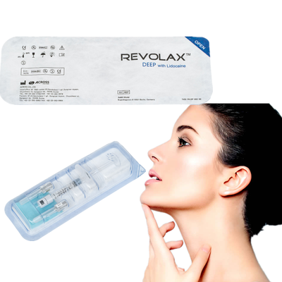 1.1ml Revolax Deep HAダーマルフィラー（深い顔のしわ用）唇にボリュームを追加