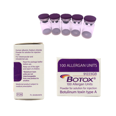 New Botox Allergan Aesthetics 100IU Toxin Injection Smooth Wrinkles Reduction