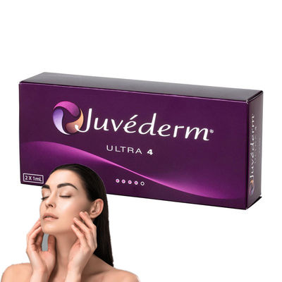 女性のヒアルロン酸の皮膚注入口、Juvedermの唇の注入口超3超4