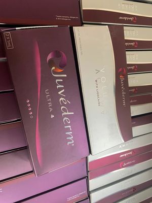 Juvederm Ultra3 Ultra4 Volumaの皮膚注入口の額のしわは唇の輪郭を取除く