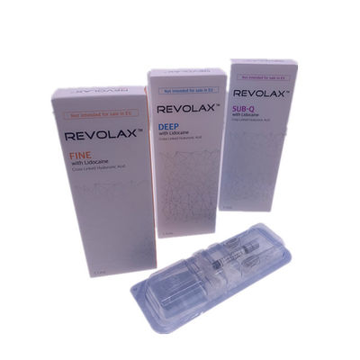 Revolaxのリドカインが付いている深い1.1ml ヒアルロン酸の顔の注入口