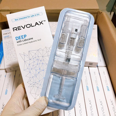 Revolaxのリドカインが付いている深い1.1ml ヒアルロン酸の顔の注入口