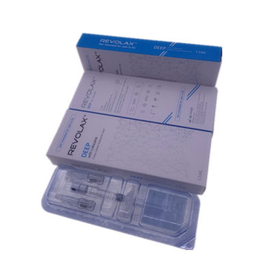 Revolaxのリドカインが付いている深い1.1ml ヒアルロン酸の顔の注入口