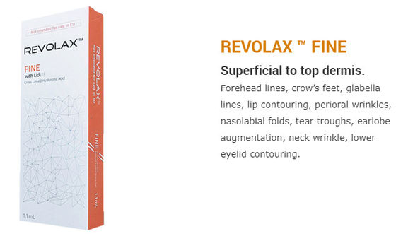 Revolaxのヒアルロン酸韓国の皮膚注入口1.1mlの微妙な一線反しわ