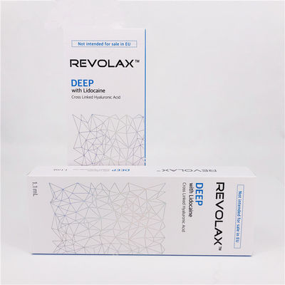 注射可能なうまくRevolaxのヒアルロン酸の皮膚注入口1.1ml