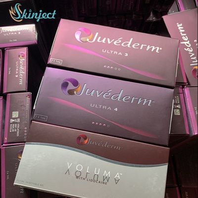 Juvederm Voluma 	注射可能な皮膚注入口プラスチックChinは滑らかなしわをゆっくり進る