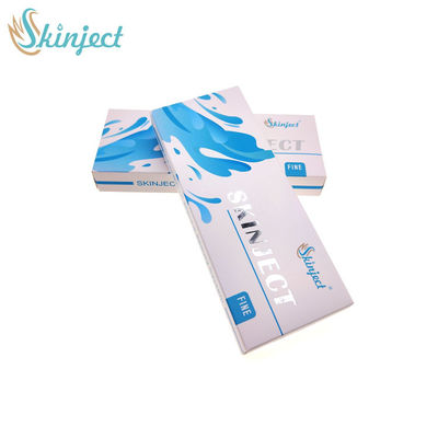 Skinject 2つのMLのHyaluronic酸の皮膚注入口の顔の満ちる唇の拡大