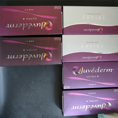 Juvederm超4つの十字によってつながれる皮膚注入口2x1ml/Box