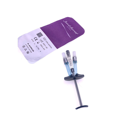 Juvedermは注入口のHyaluronic酸の注入口がしわが寄る取除く皮膚注入口の唇に直面する
