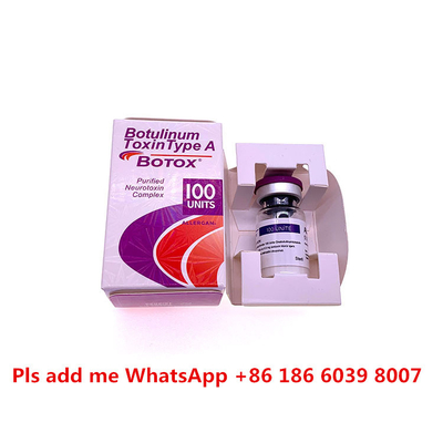 ボツリヌス菌の毒素のしわの注入のAllergan Btx 50u 100u 200uのタイプ注入