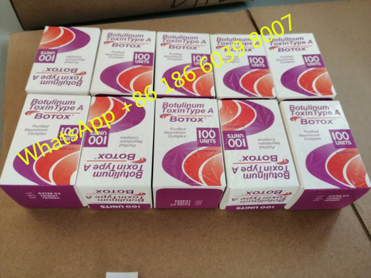 ボツリヌス菌の毒素のしわの注入のAllergan Btx 50u 100u 200uのタイプ注入