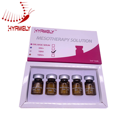 Hyaluronic酸のMeso解決18AAの反老化する皮の白くなること