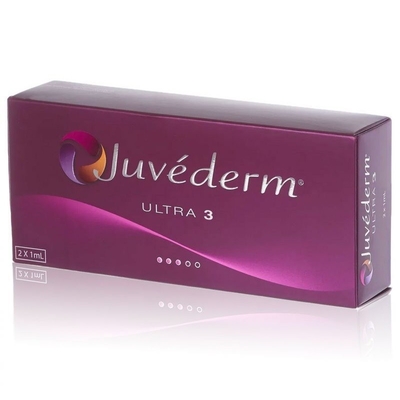 Nasolabial折目の唇2x1mlの皮膚注入口のHyaluronic酸Juvederm Ultra3