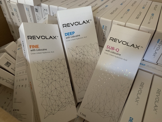 皮膚十字つながれた1.1 ML Revolaxの唇の注入口注射可能なHA