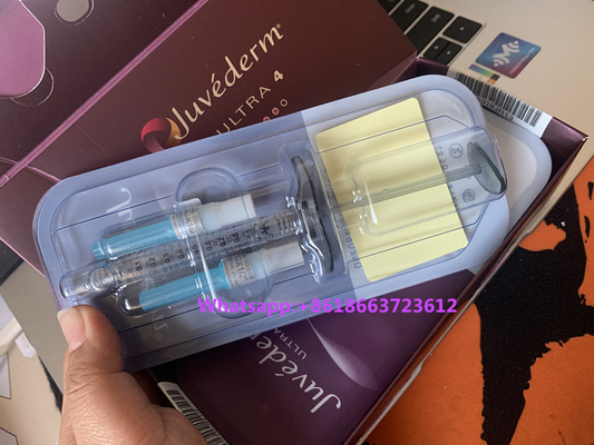 Juvedermセクシーな唇の強化のための超4つの皮膚注入口の唇の注入